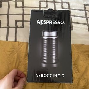 New in box Nespresso Aeroccino 3